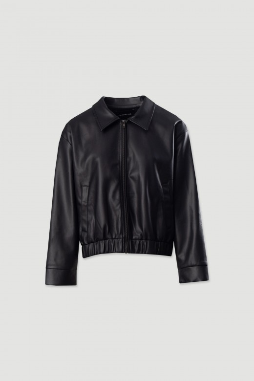 Blouson en similicuir