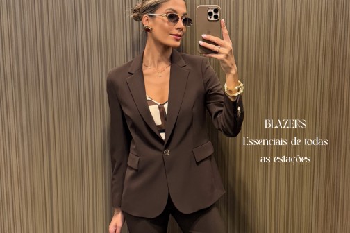 Blazer feminino: o essencial de todas as esta��es