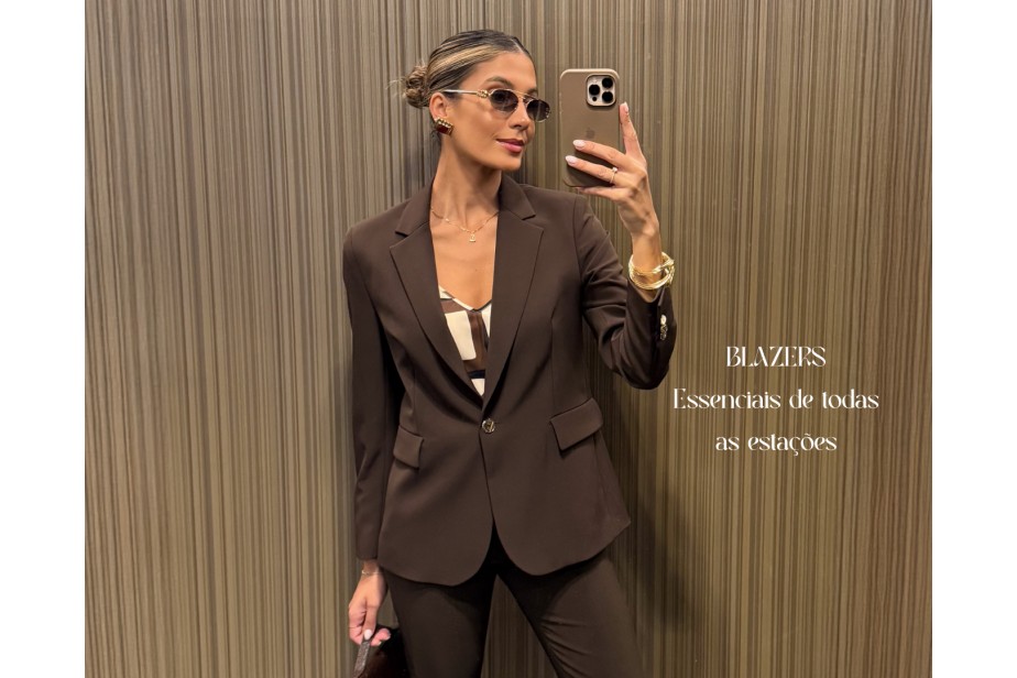 Blazer feminino: o essencial de todas as estaes