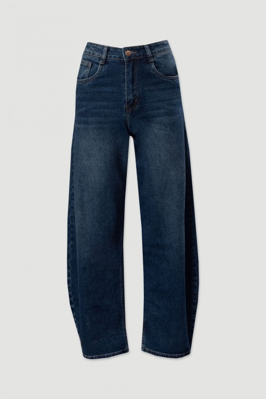 Jean balloon en coton Jean balloon en coton