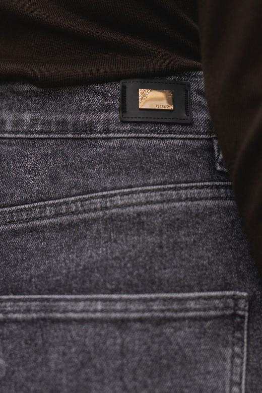 Vaqueros wide leg de algodón Vaqueros wide leg de algodón