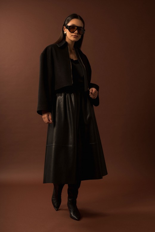 Short wool coat Short wool coat