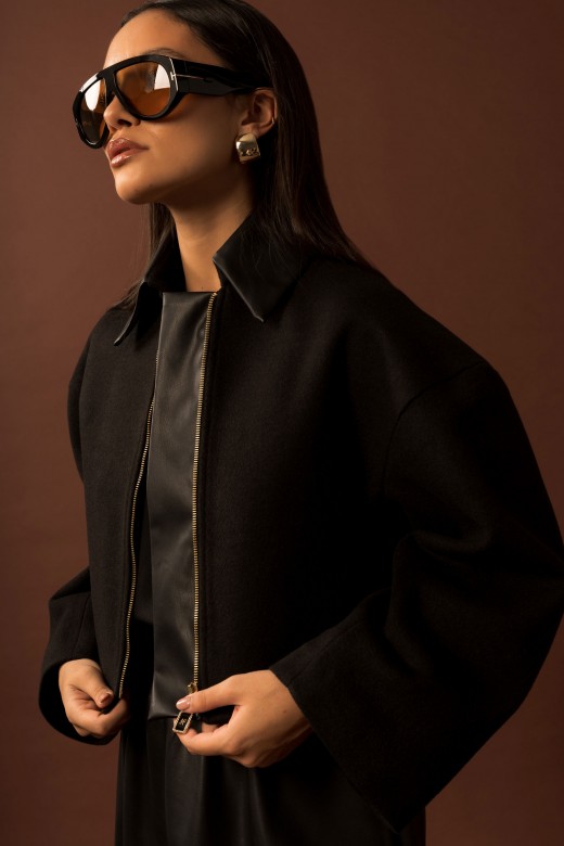 Short wool coat Short wool coat