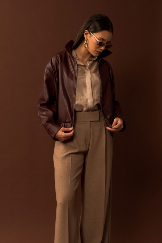 Faux leather jacket Faux leather jacket