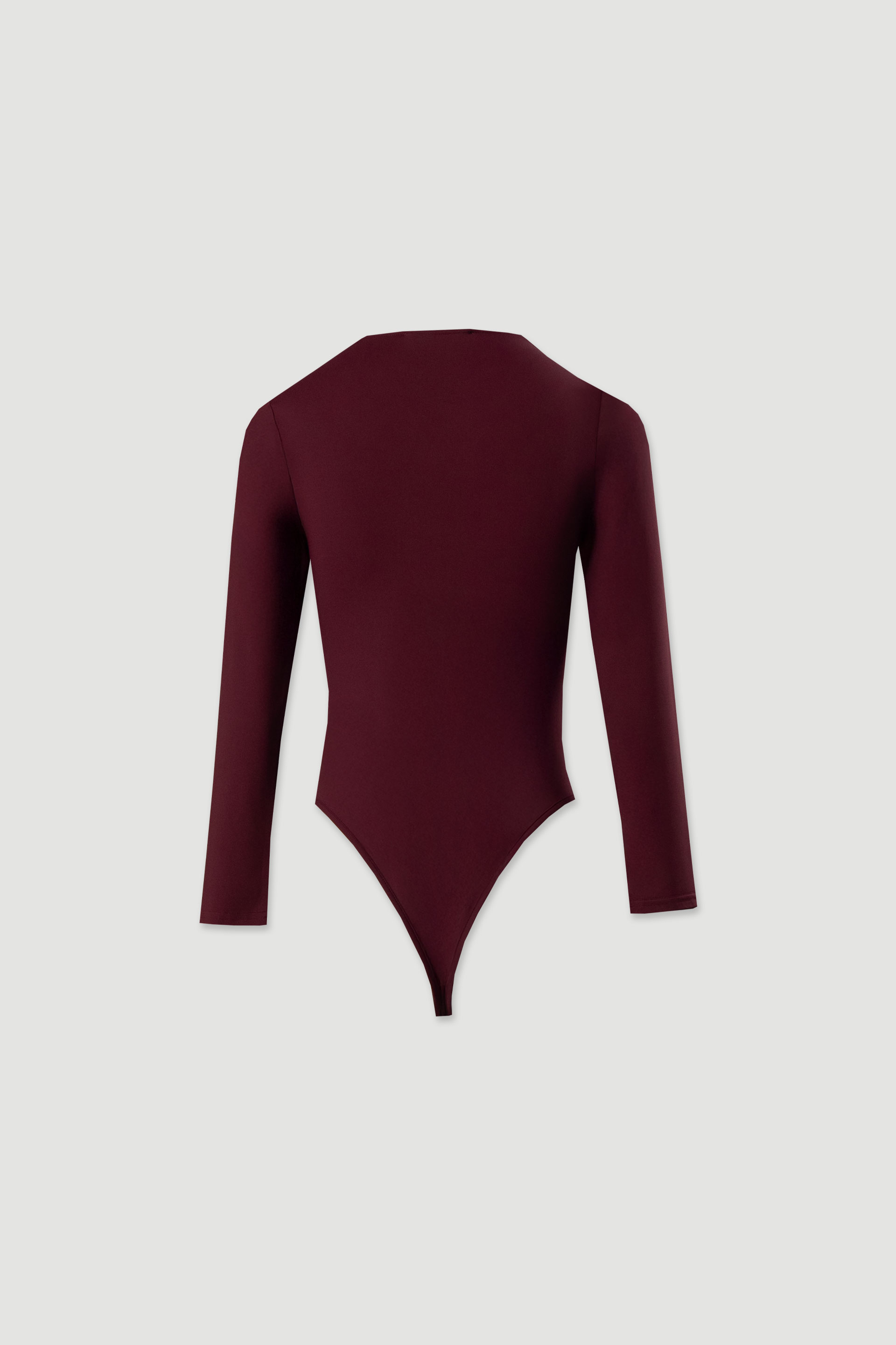 Long sleeve plain bodysuit