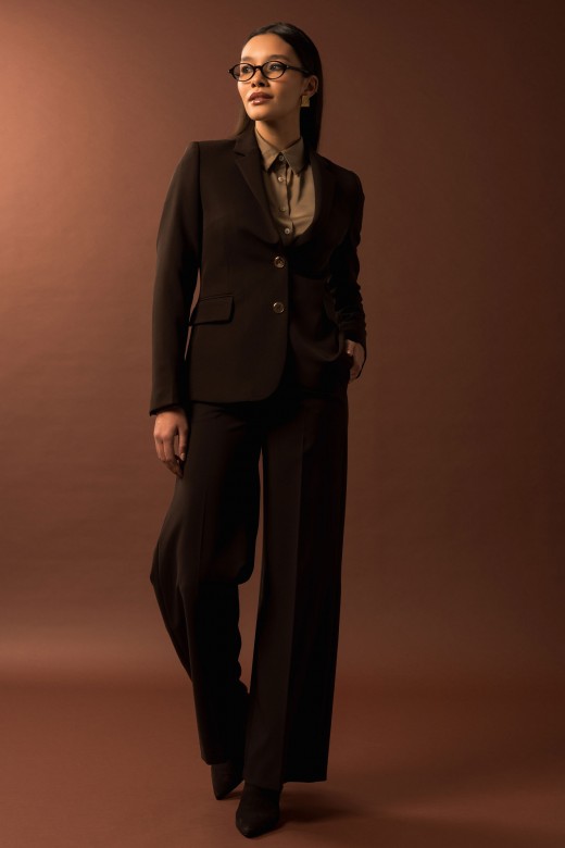 Pantalon classique à jambe large Pantalon classique à jambe large