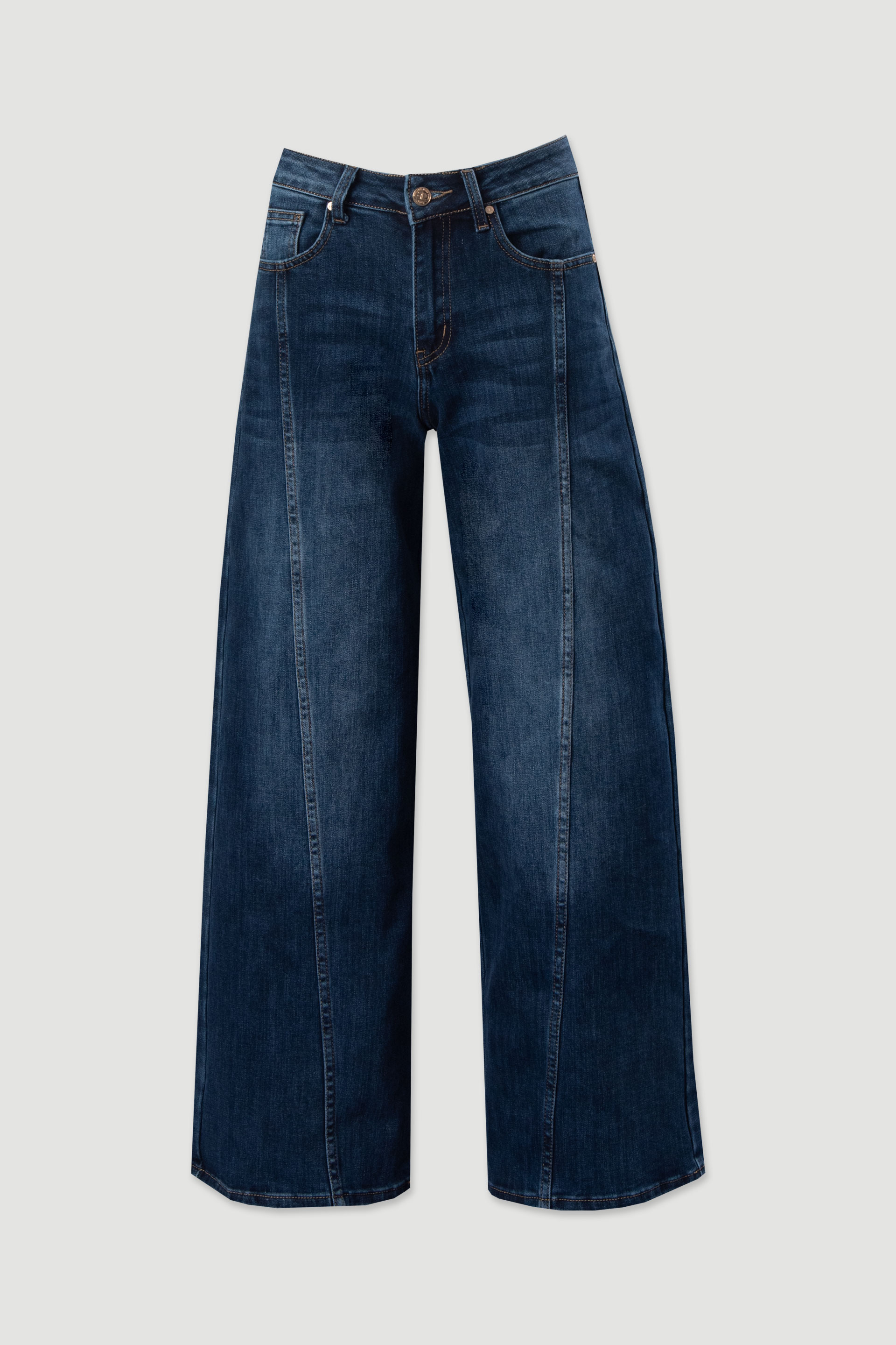 Jean baggy à jambes larges