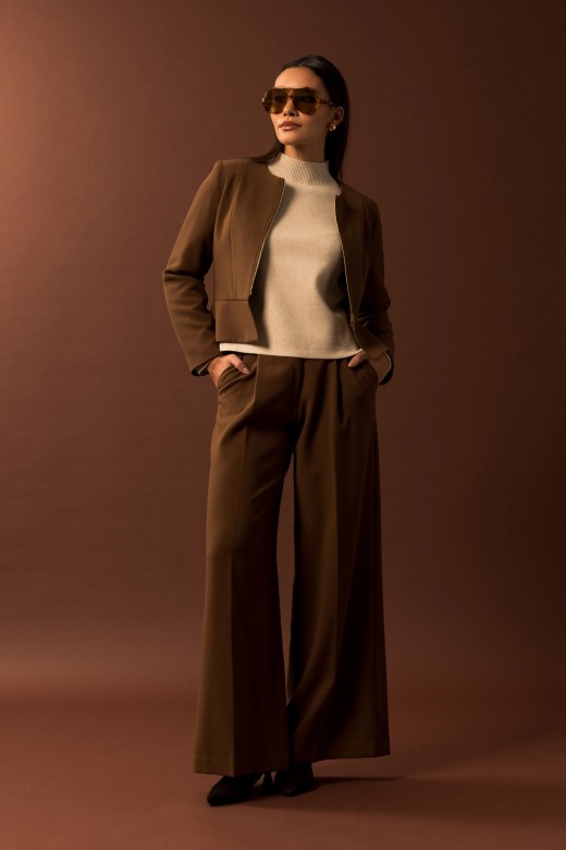 Casaco clássico estruturado Casaco clássico estruturado