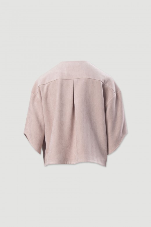 Veste courte ouverte