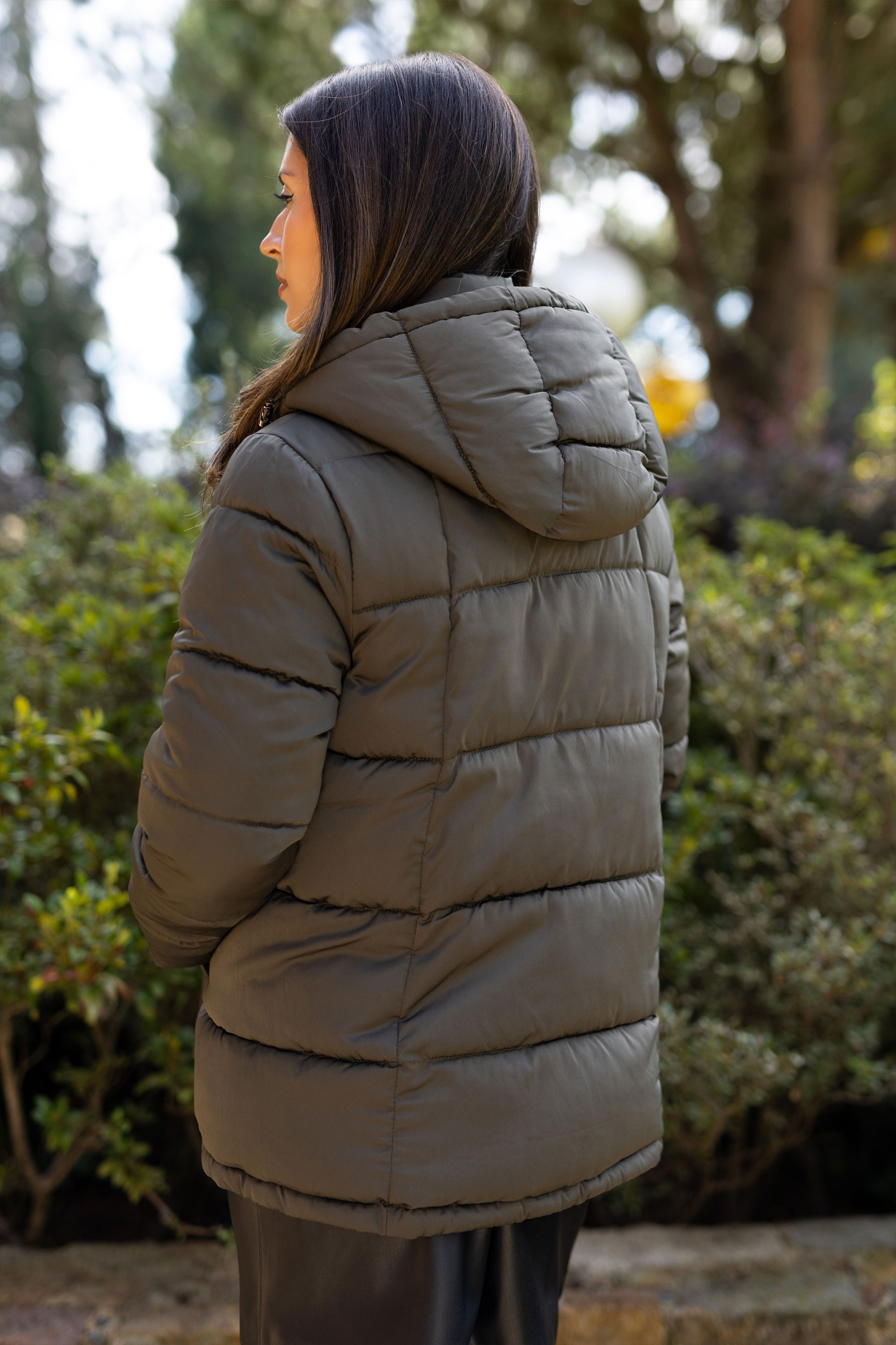 Parka matelassée à capuche