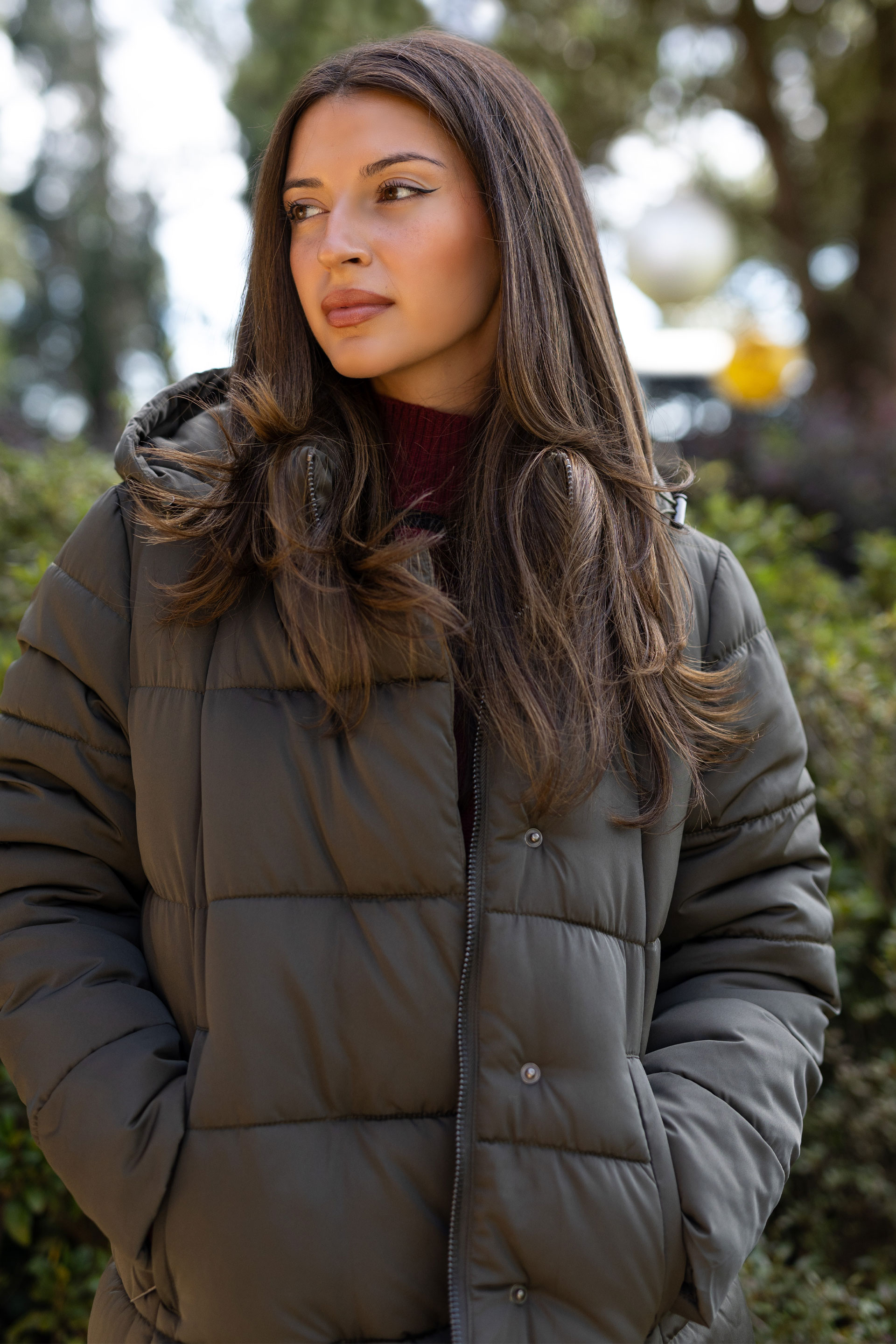 Parka matelassée à capuche