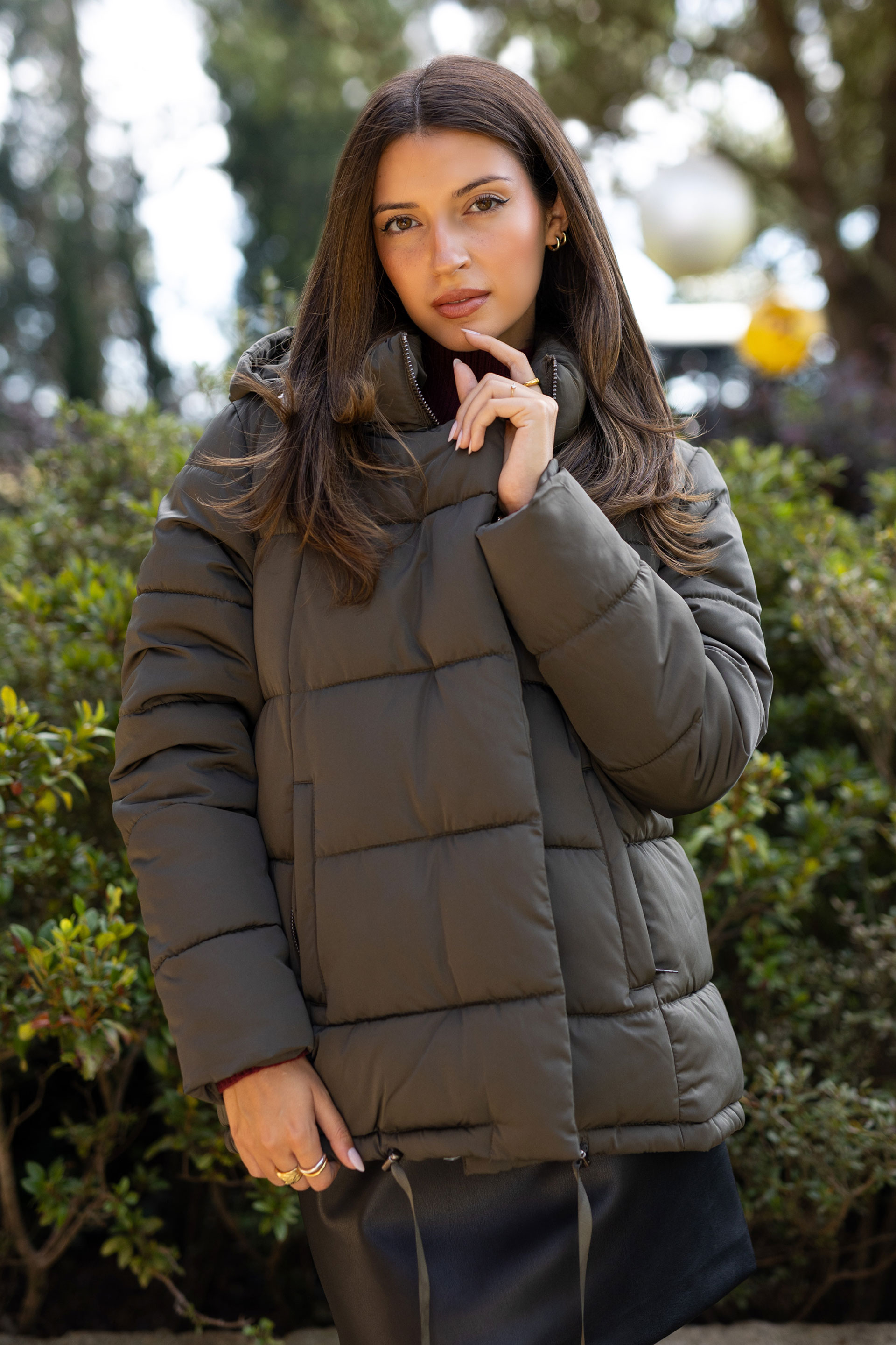 Parka matelassée à capuche