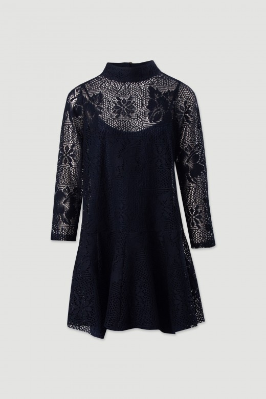 Robe courte en dentelle Robe courte en dentelle