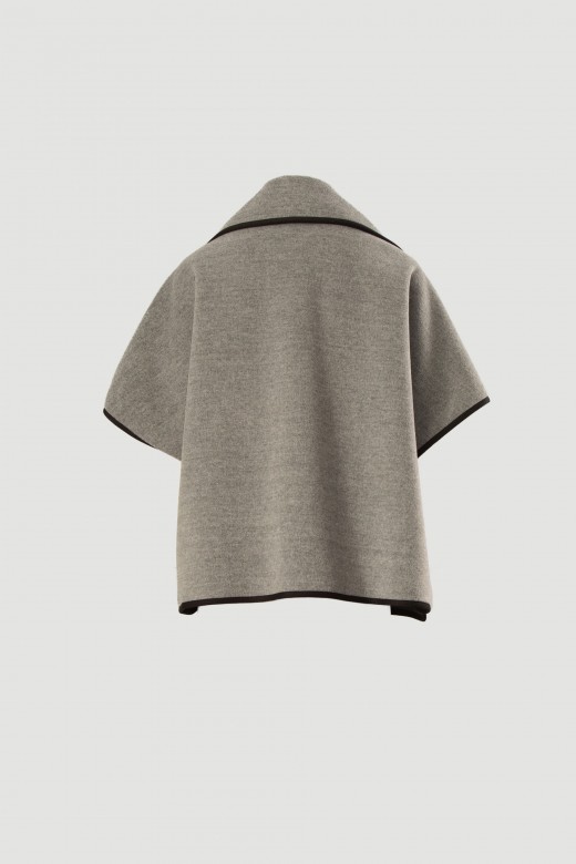 Capa com botão personalizado Capa com botão personalizado