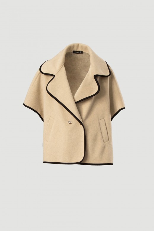 Capa com botão personalizado Capa com botão personalizado