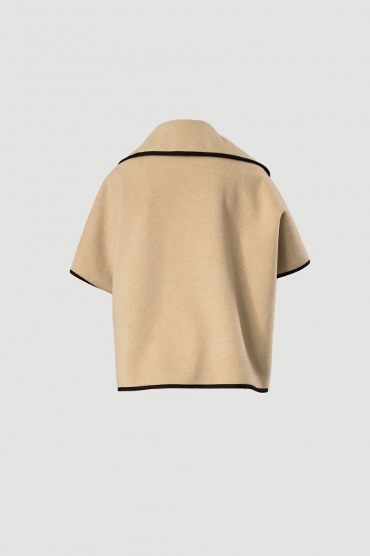 Capa com botão personalizado Capa com botão personalizado