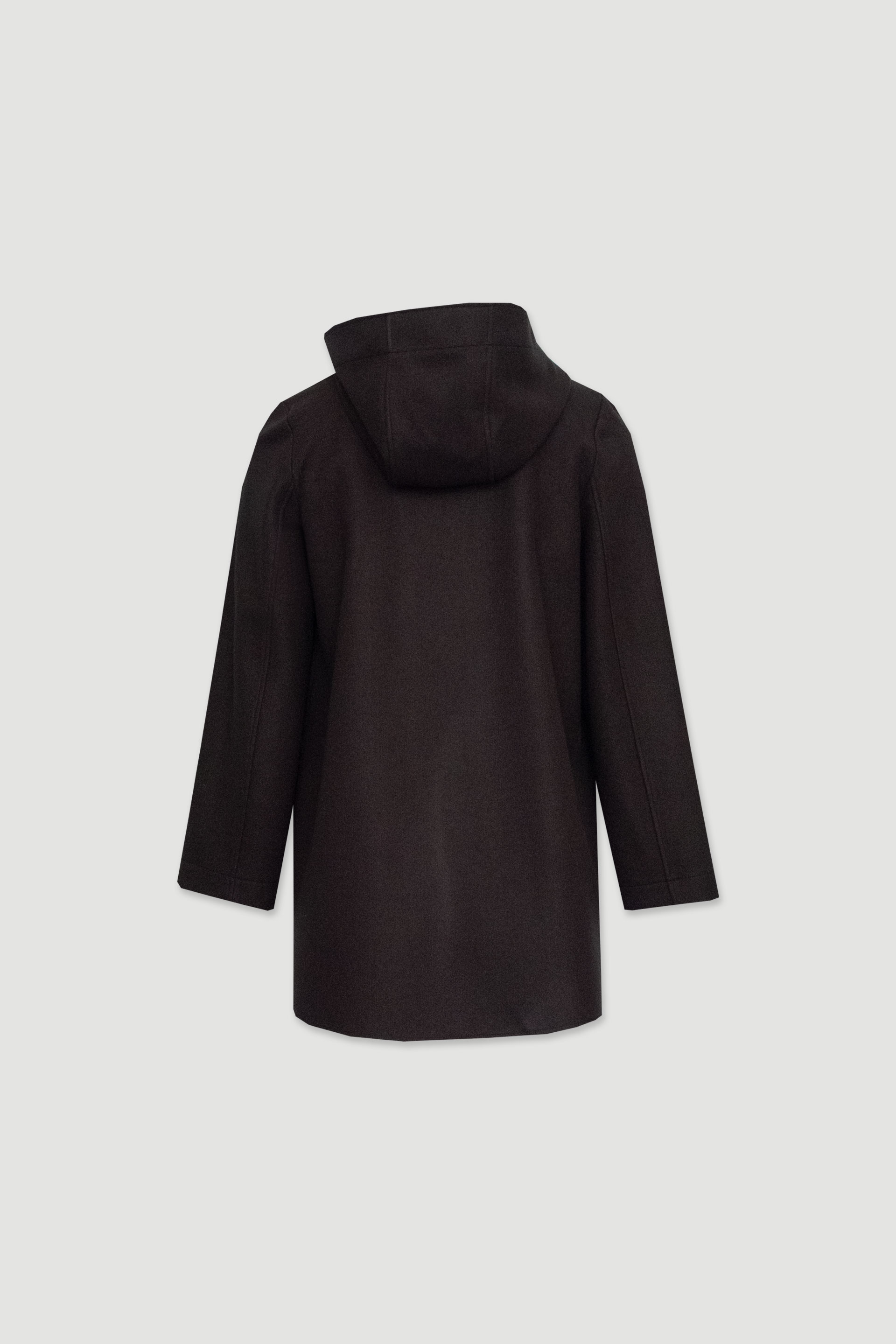 Manteau en drap avec capuche