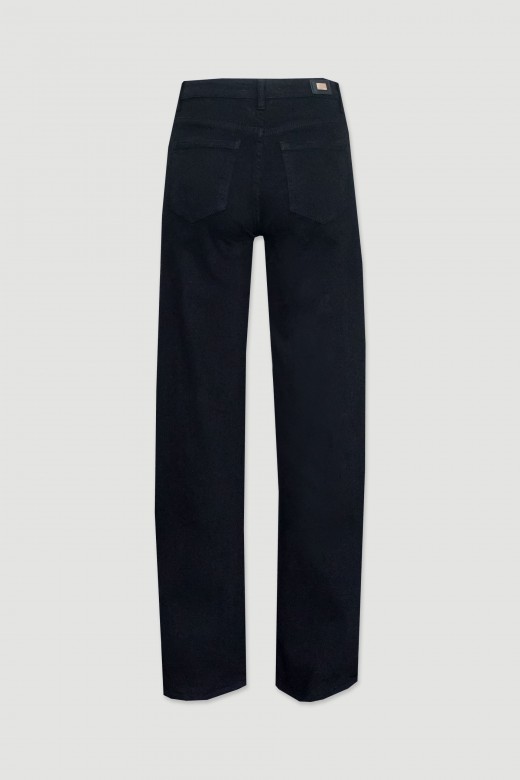 Straight-leg cotton twill trousers Straight-leg cotton twill trousers