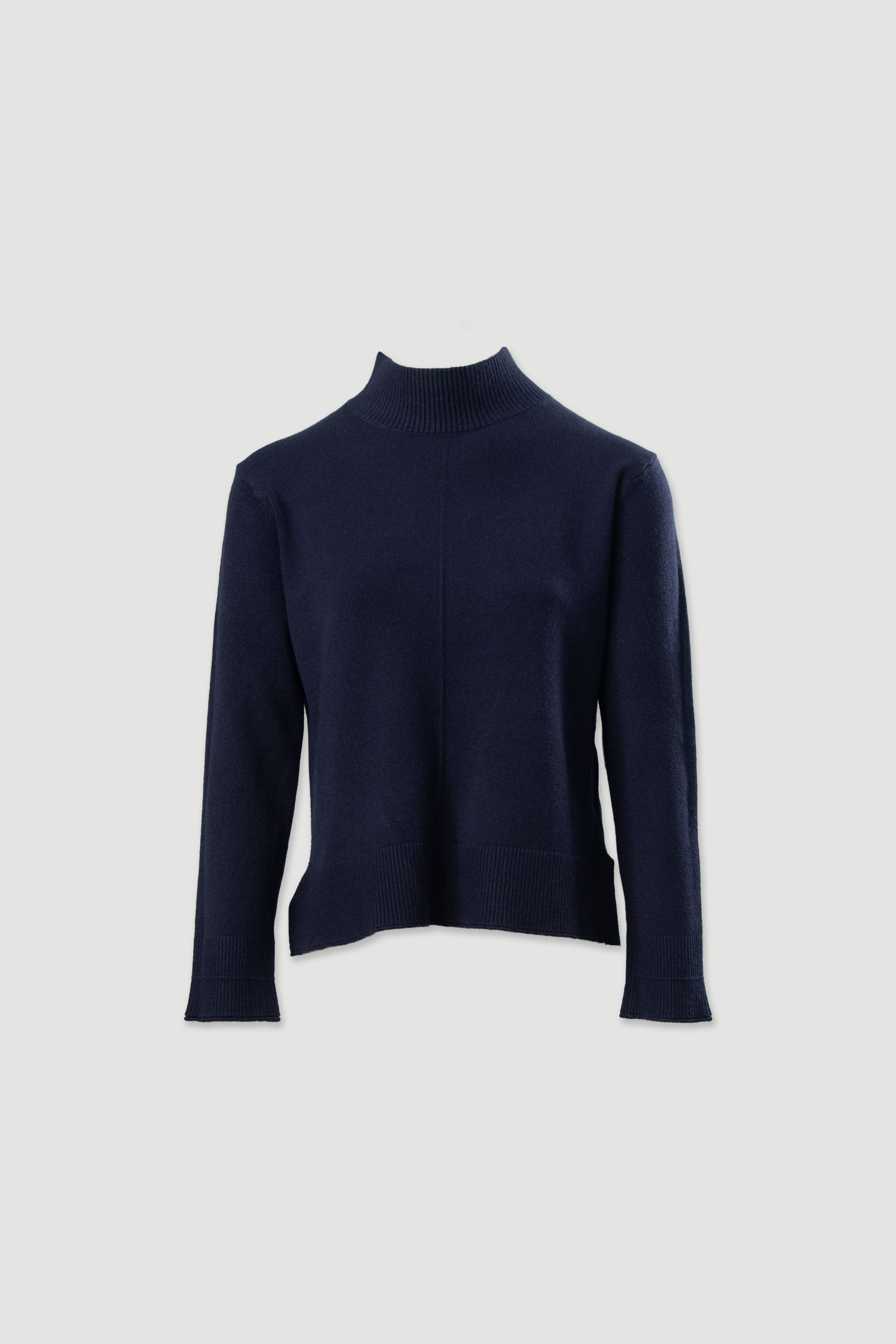 Jersey de cuello alto en punto