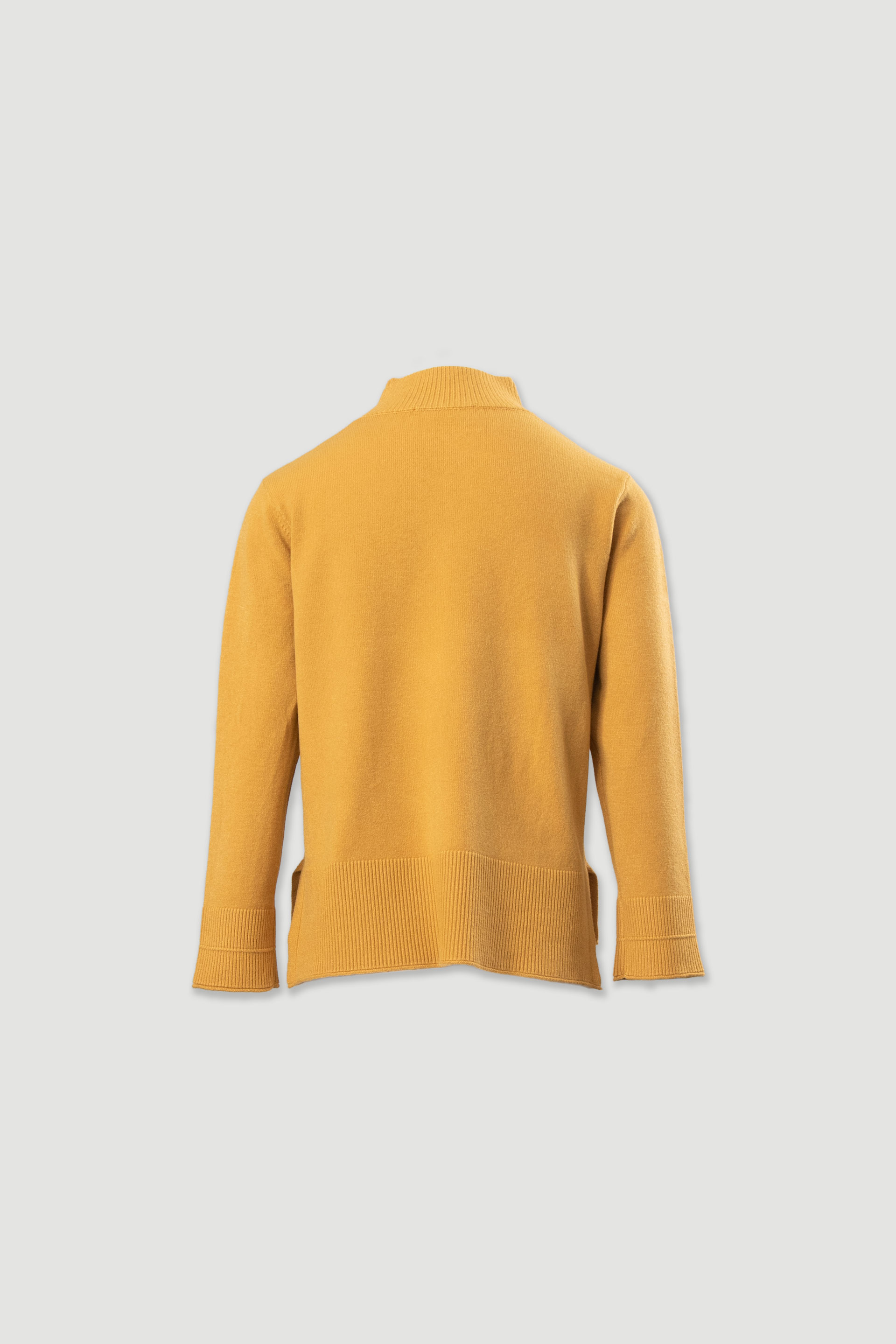 Pull à col montant en maille douce