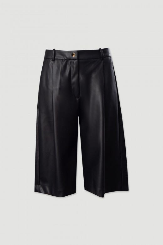 Bermuda en simili cuir Bermuda en simili cuir