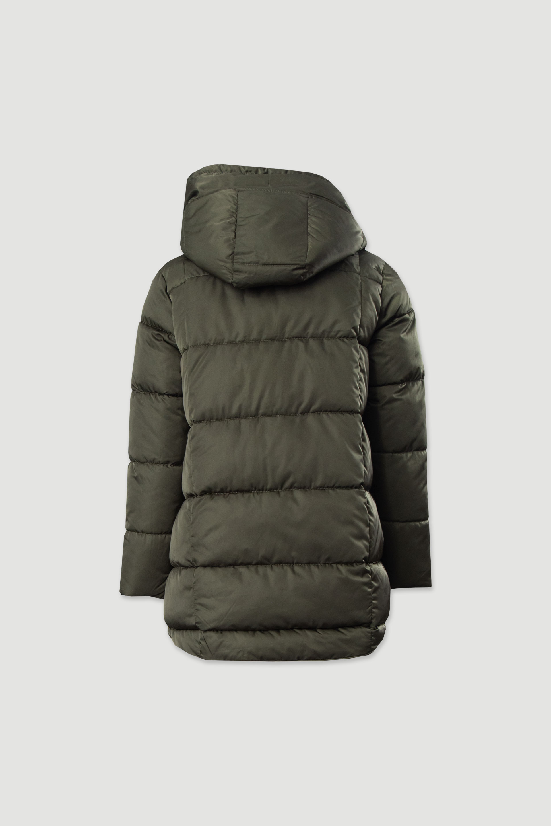 Parka acolchada con capucha