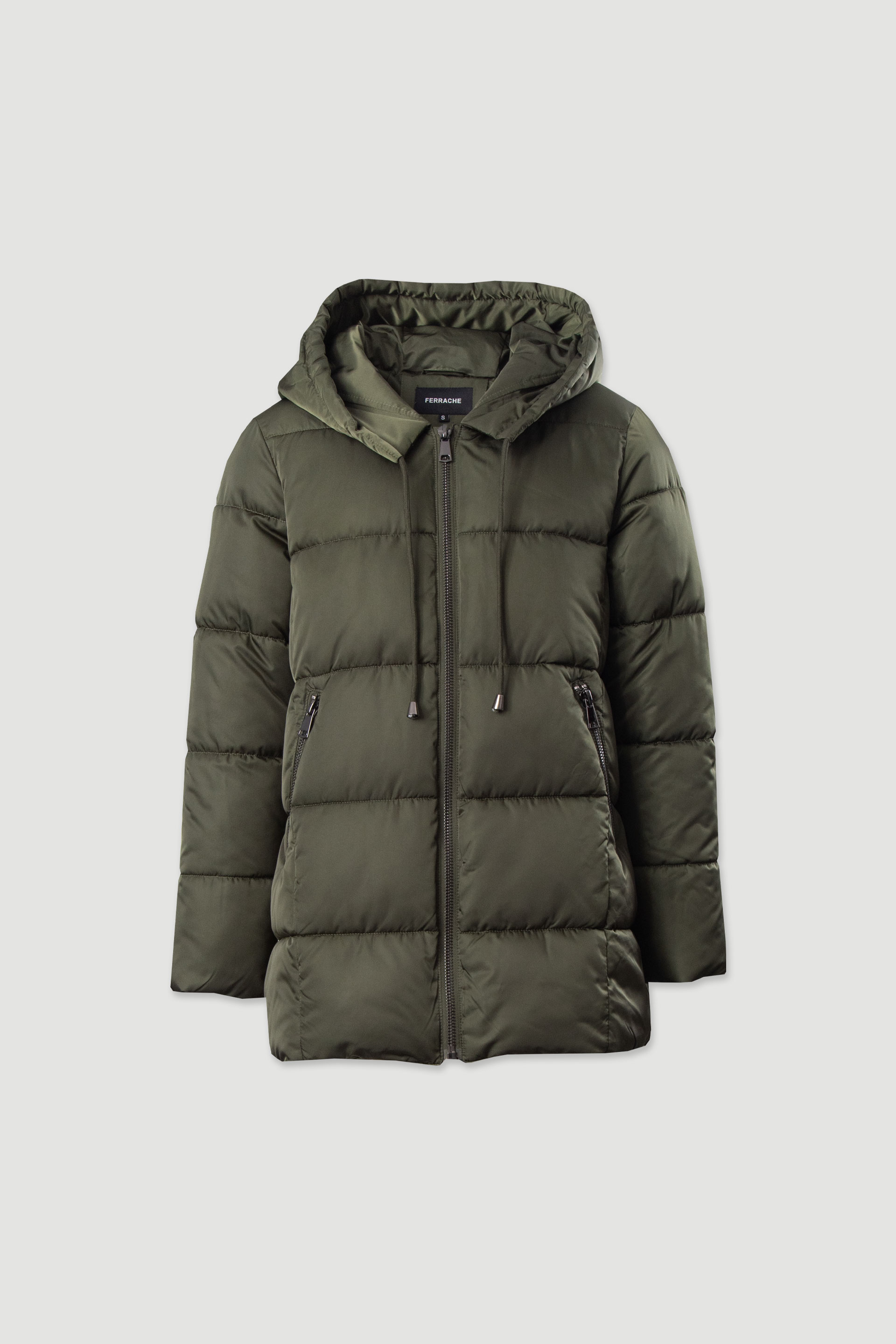 Parka acolchada con capucha
