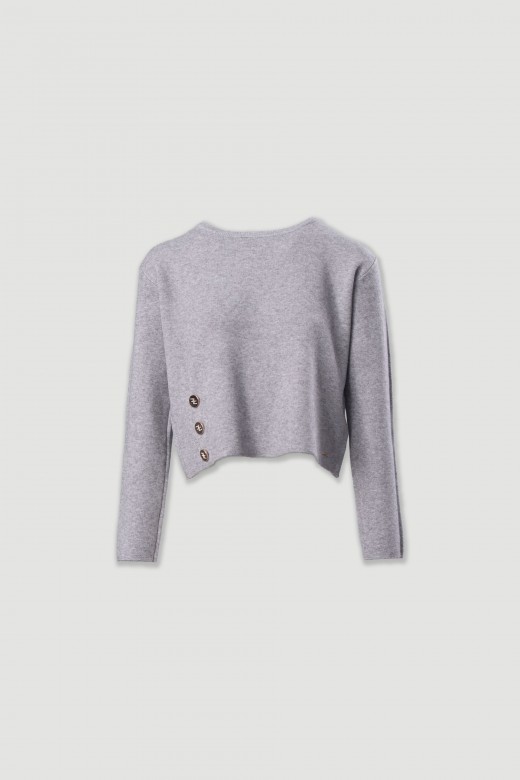 Jersey corto de punto con botones personalizados Jersey corto de punto con botones personalizados