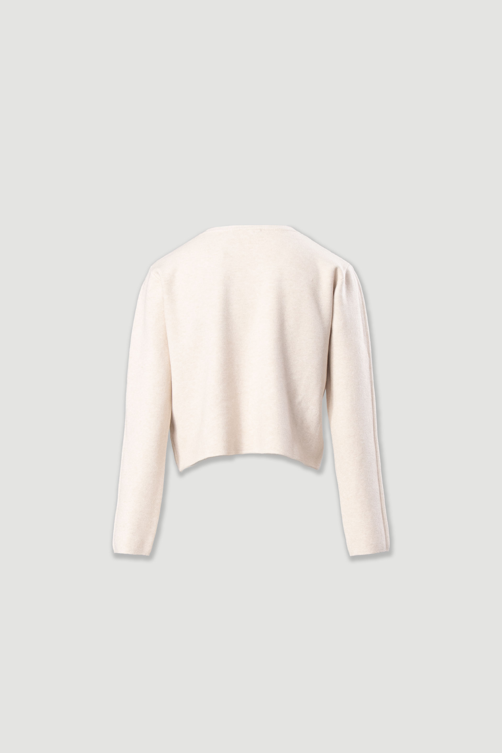 Camisola de malha curta com botões personalizados