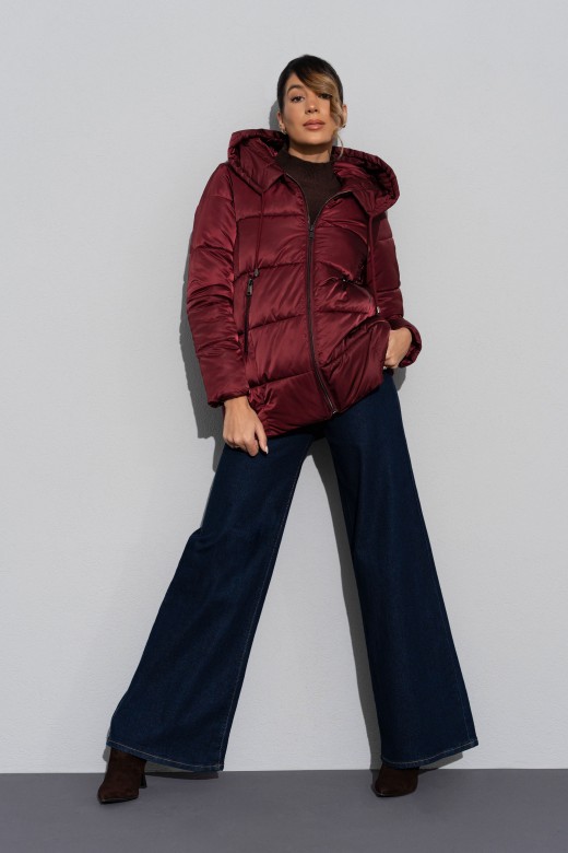 Parka acolchada con capucha Parka acolchada con capucha