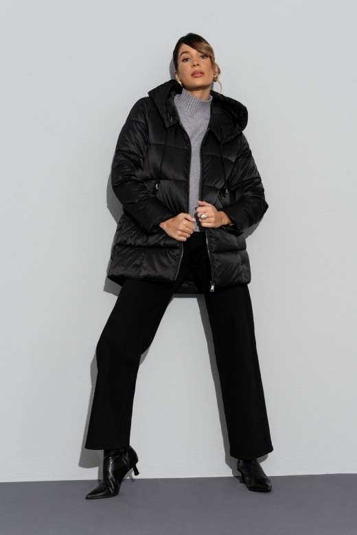 Parka acolchada con capucha Parka acolchada con capucha