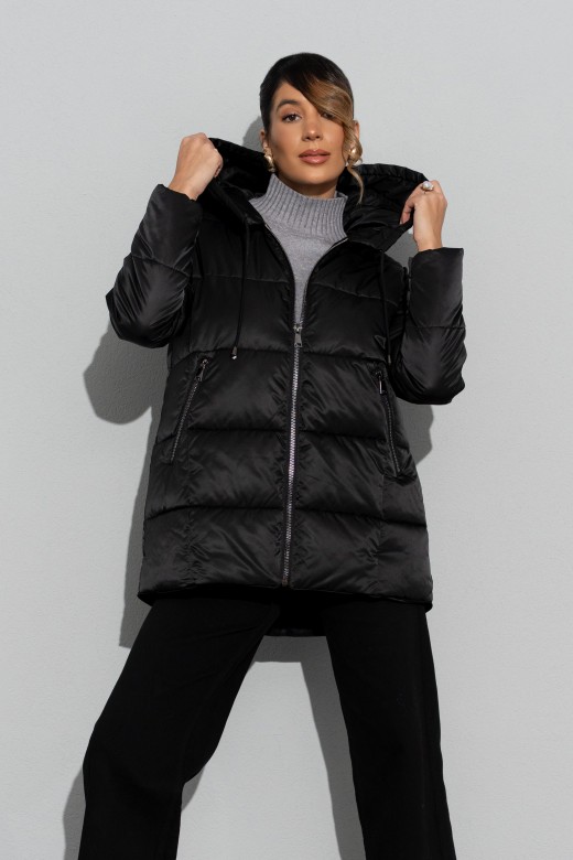 Parka acolchada con capucha Parka acolchada con capucha