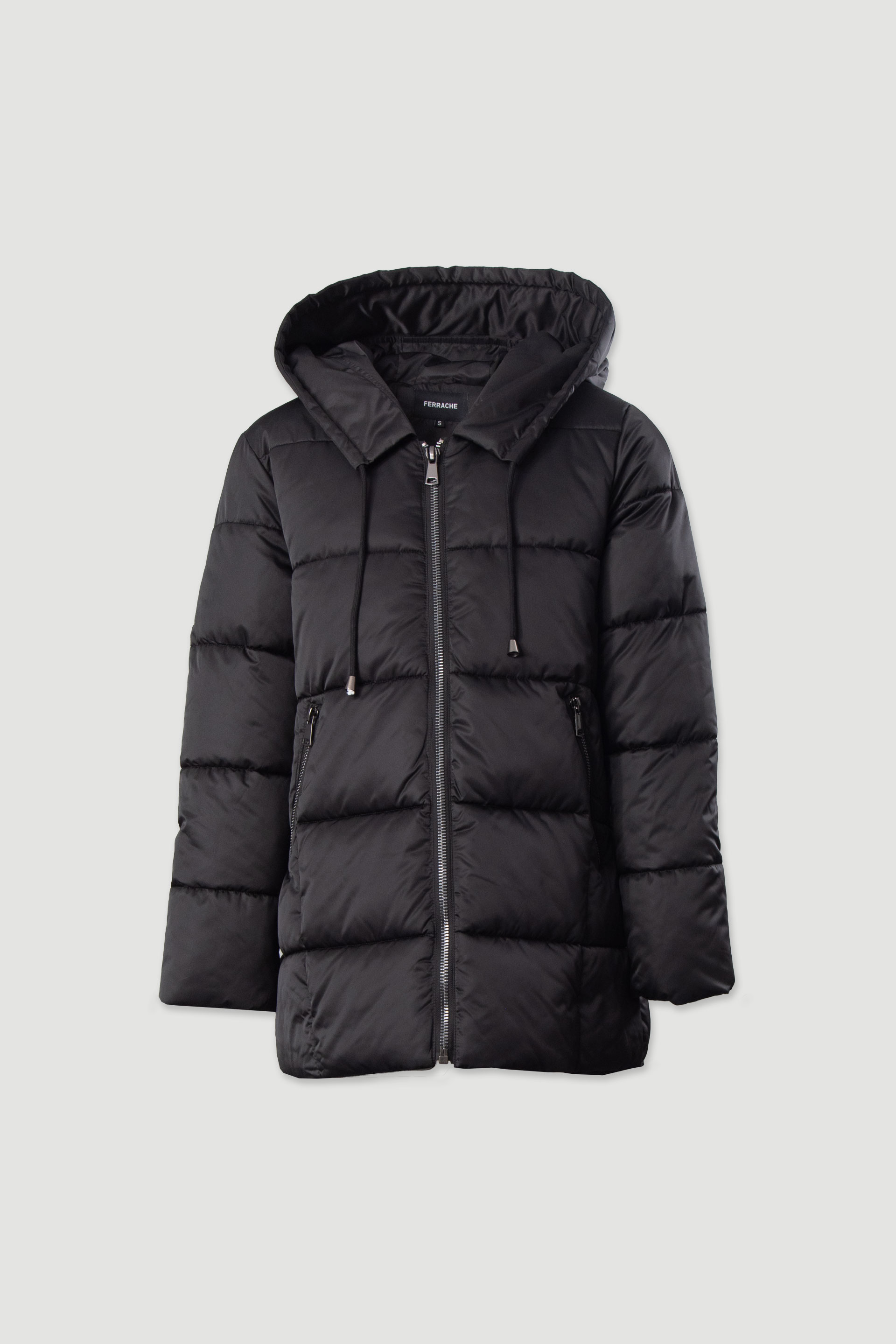 Parka acolchada con capucha