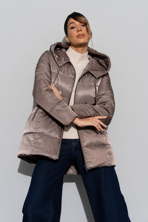 Parka acolchada con capucha Parka acolchada con capucha