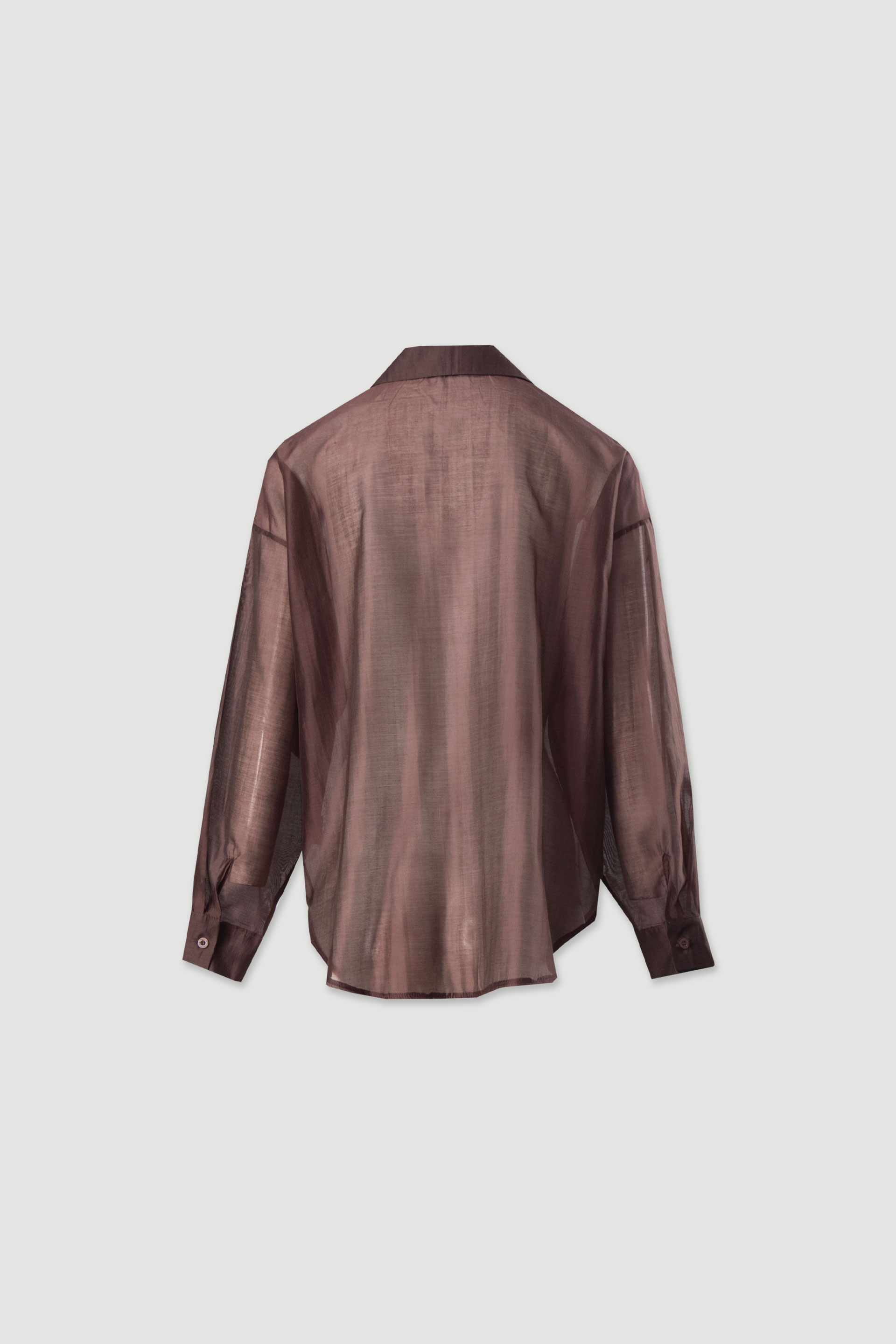 Fluid semi-transparent shirt