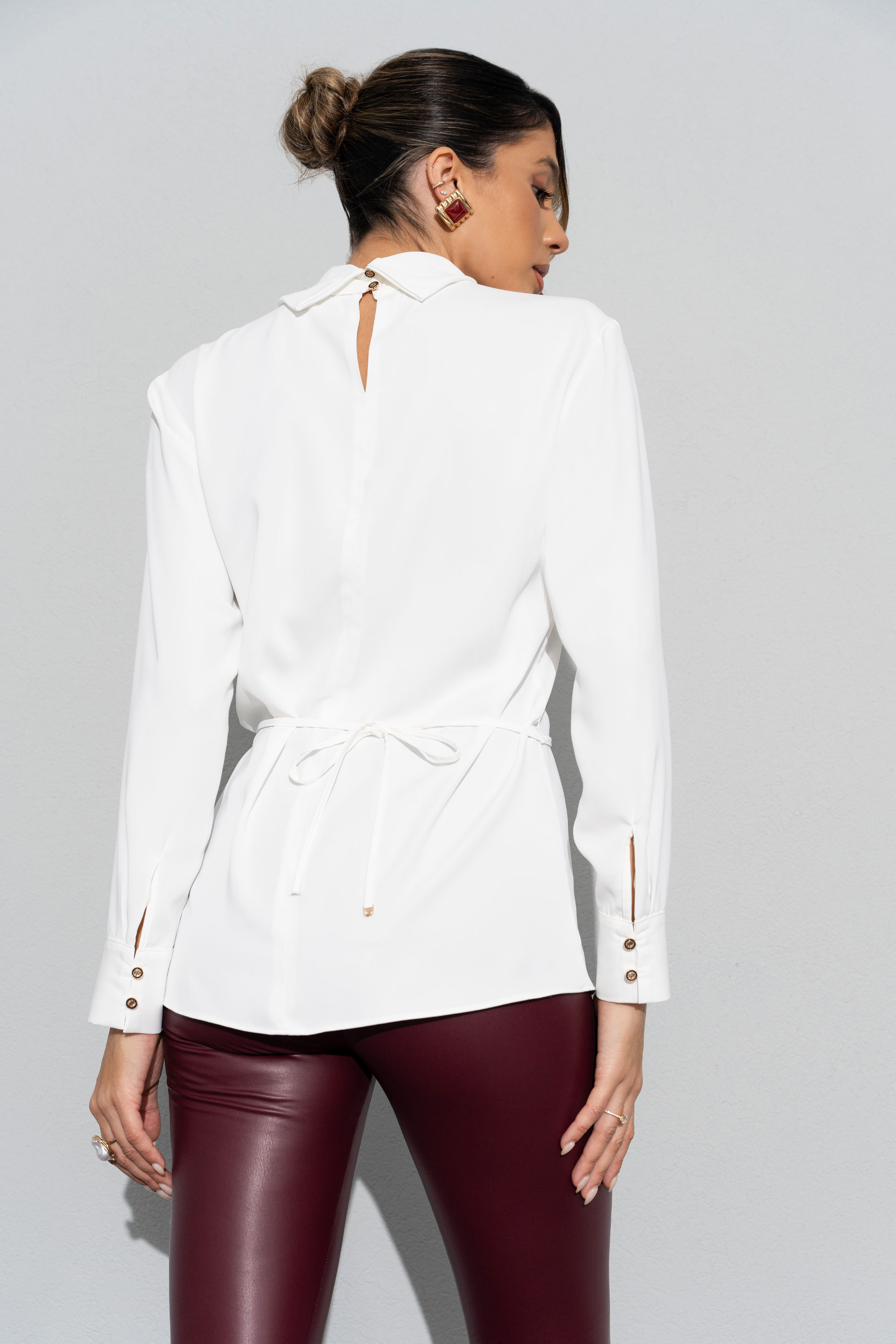 Tunique avec ceinture fine