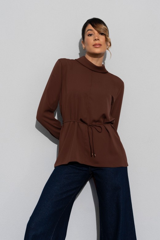 Túnica con cinturón fino Túnica con cinturón fino