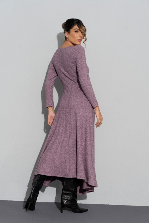 Vestido de punto asimétrico Vestido de punto asimétrico