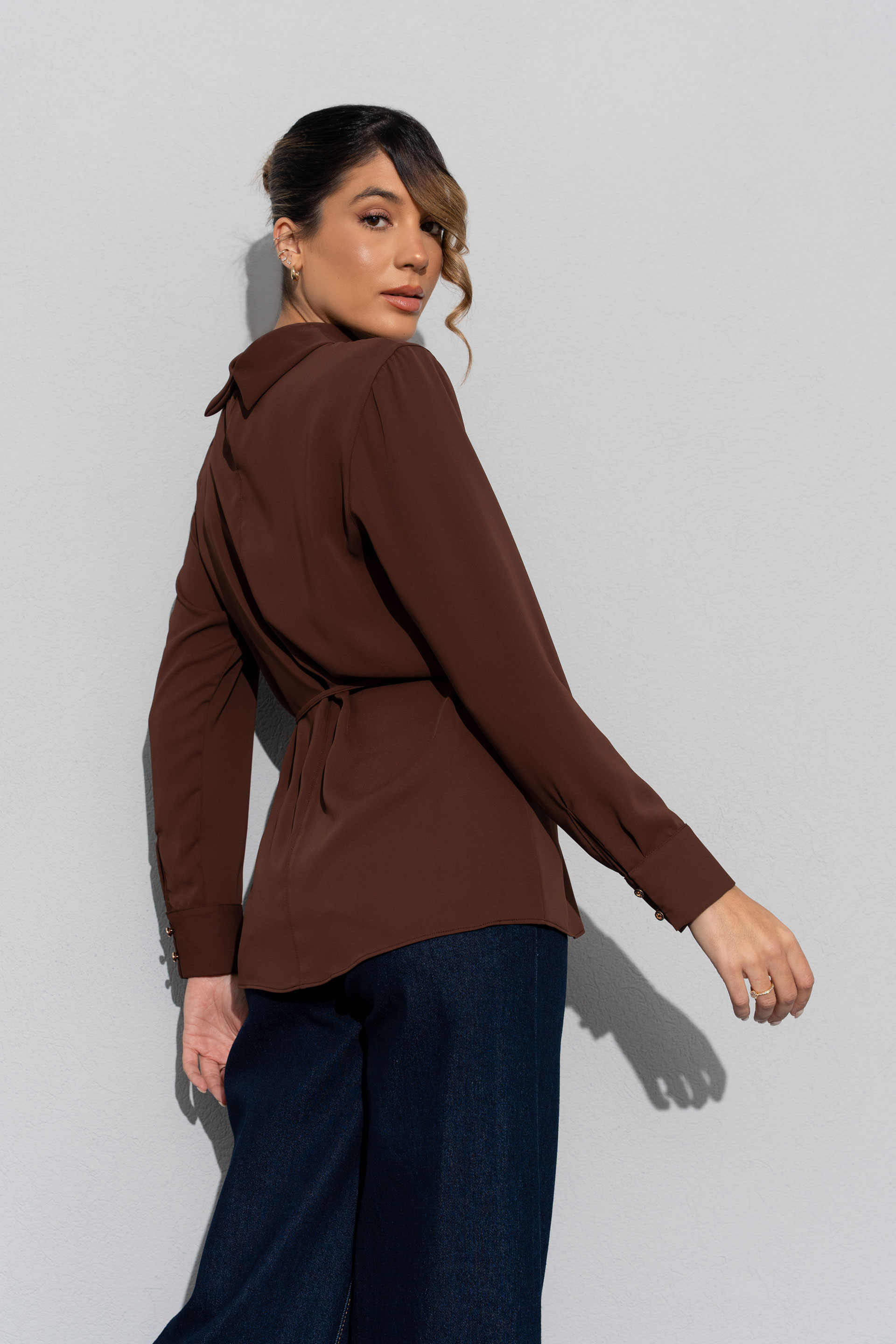 Tunique avec ceinture fine