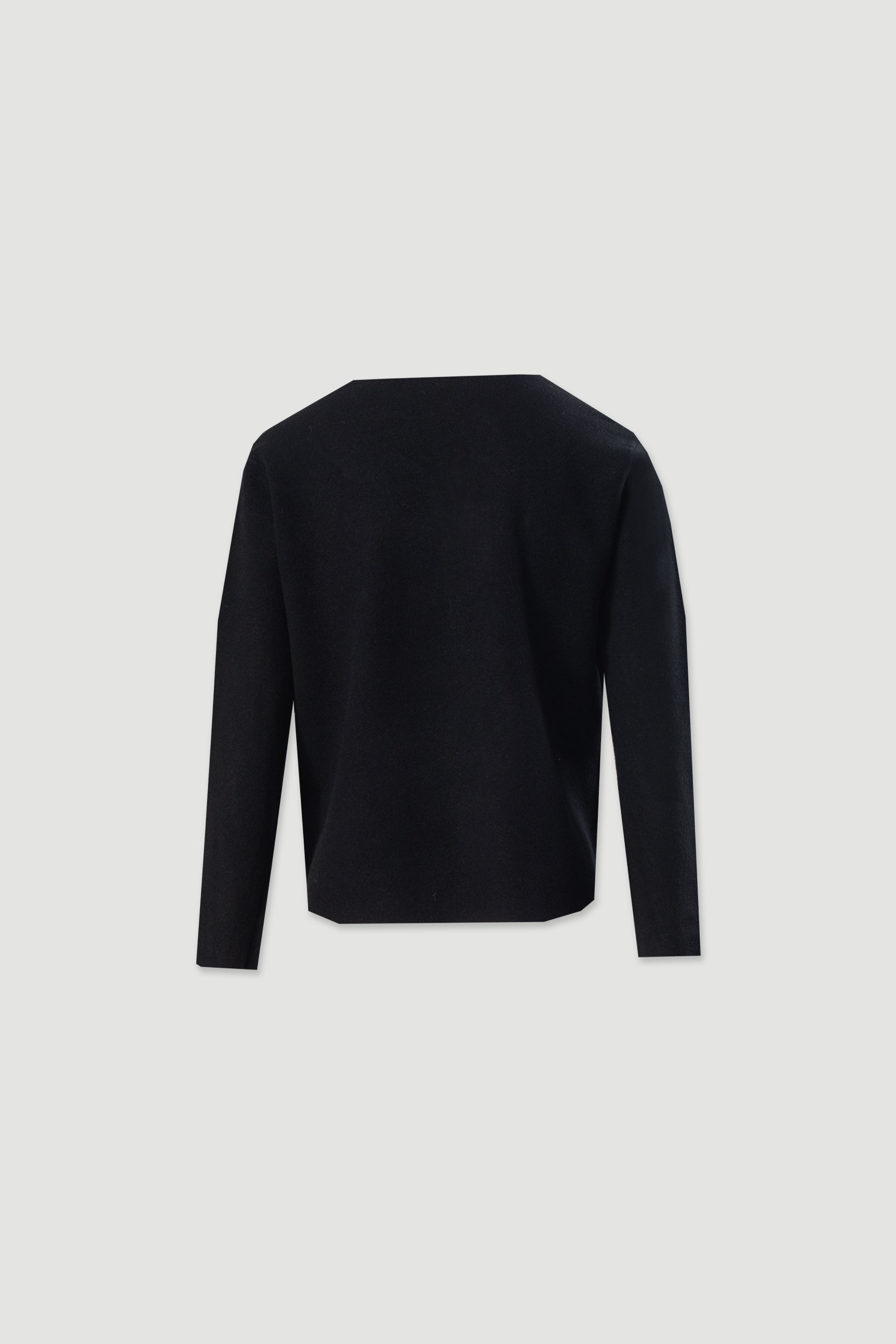 Pull en maille avec encolure en v