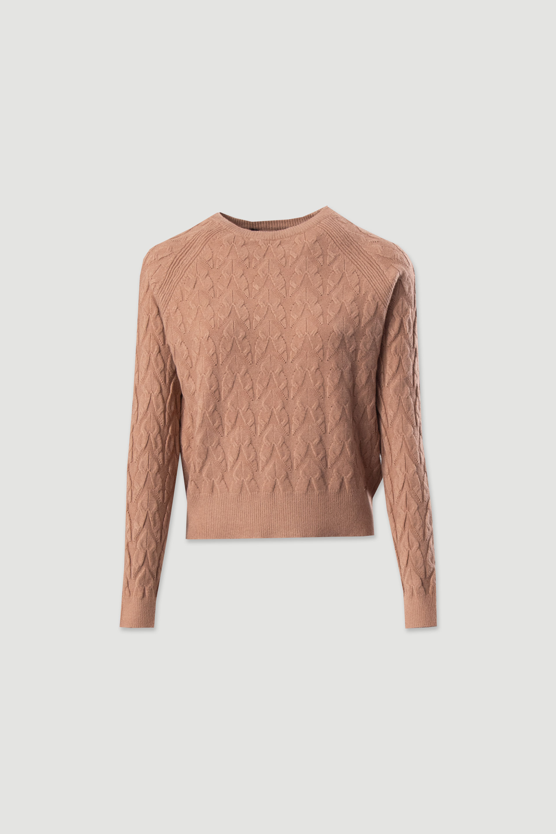 Jersey de punto con trenza