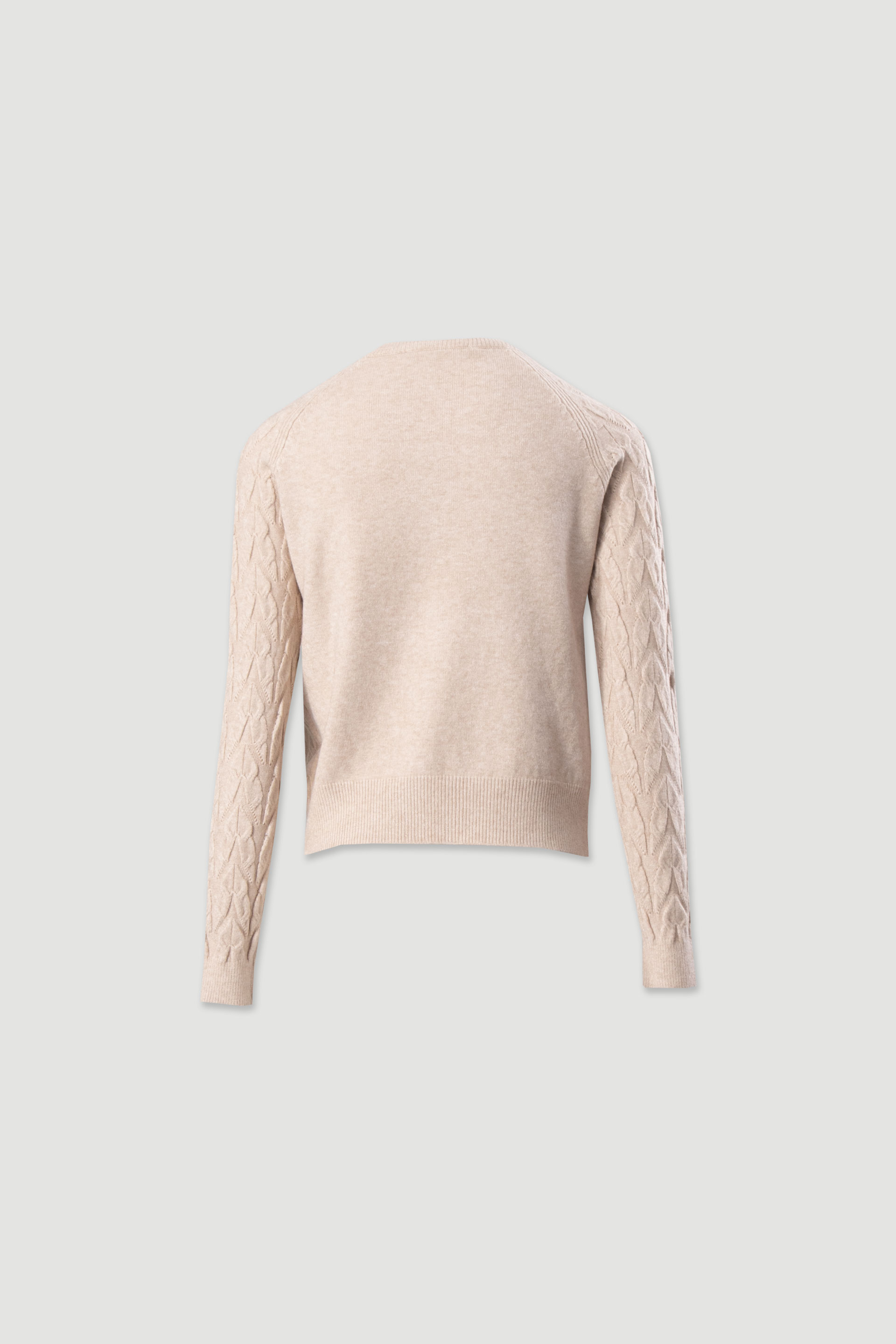 Jersey de punto con trenza