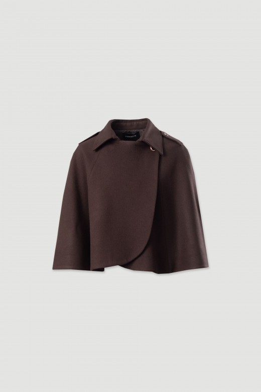 Short structured cape Short structured cape