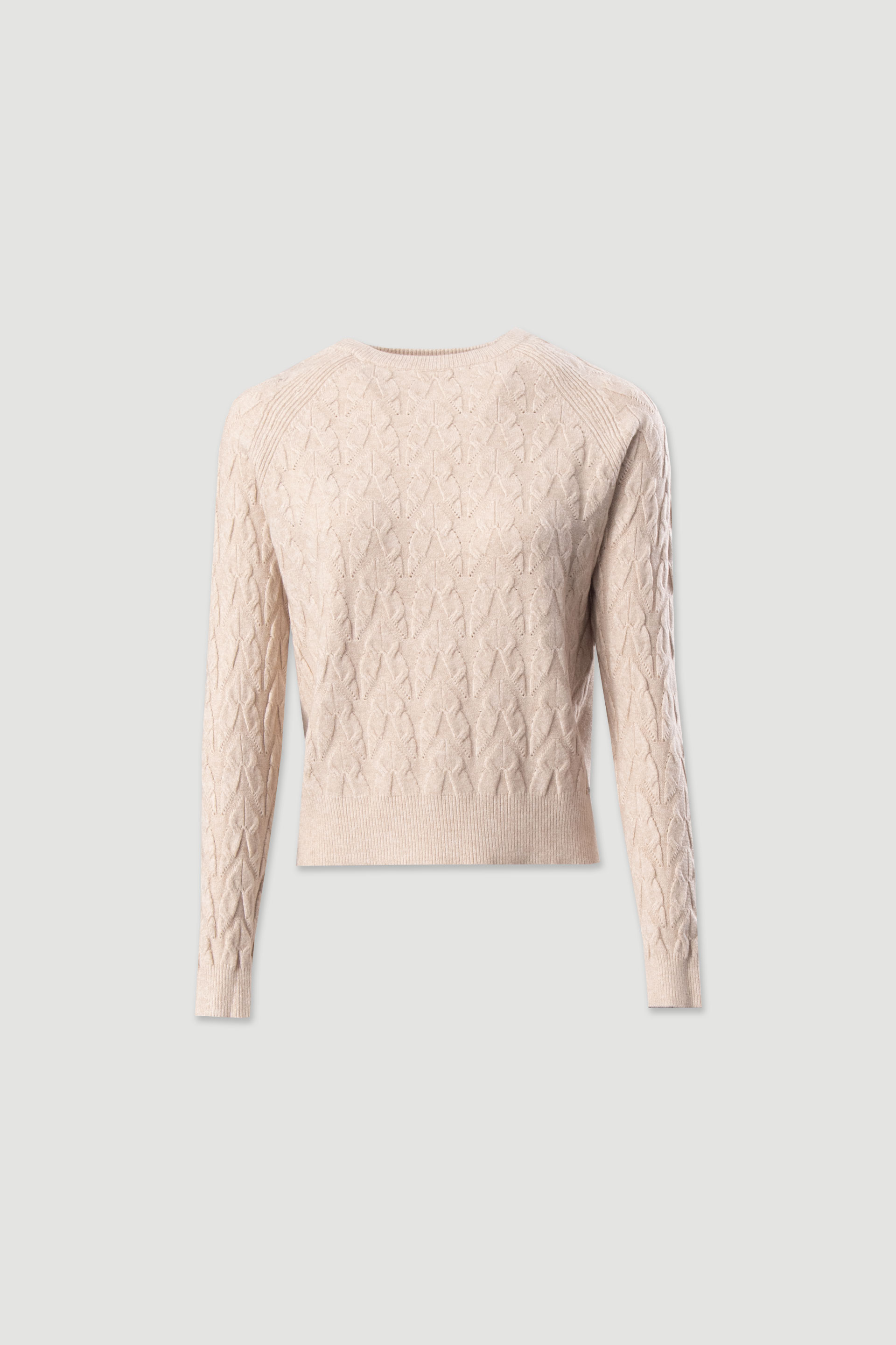 Jersey de punto con trenza