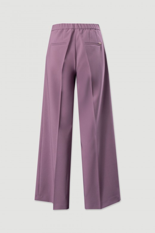 Classic wide-leg trousers