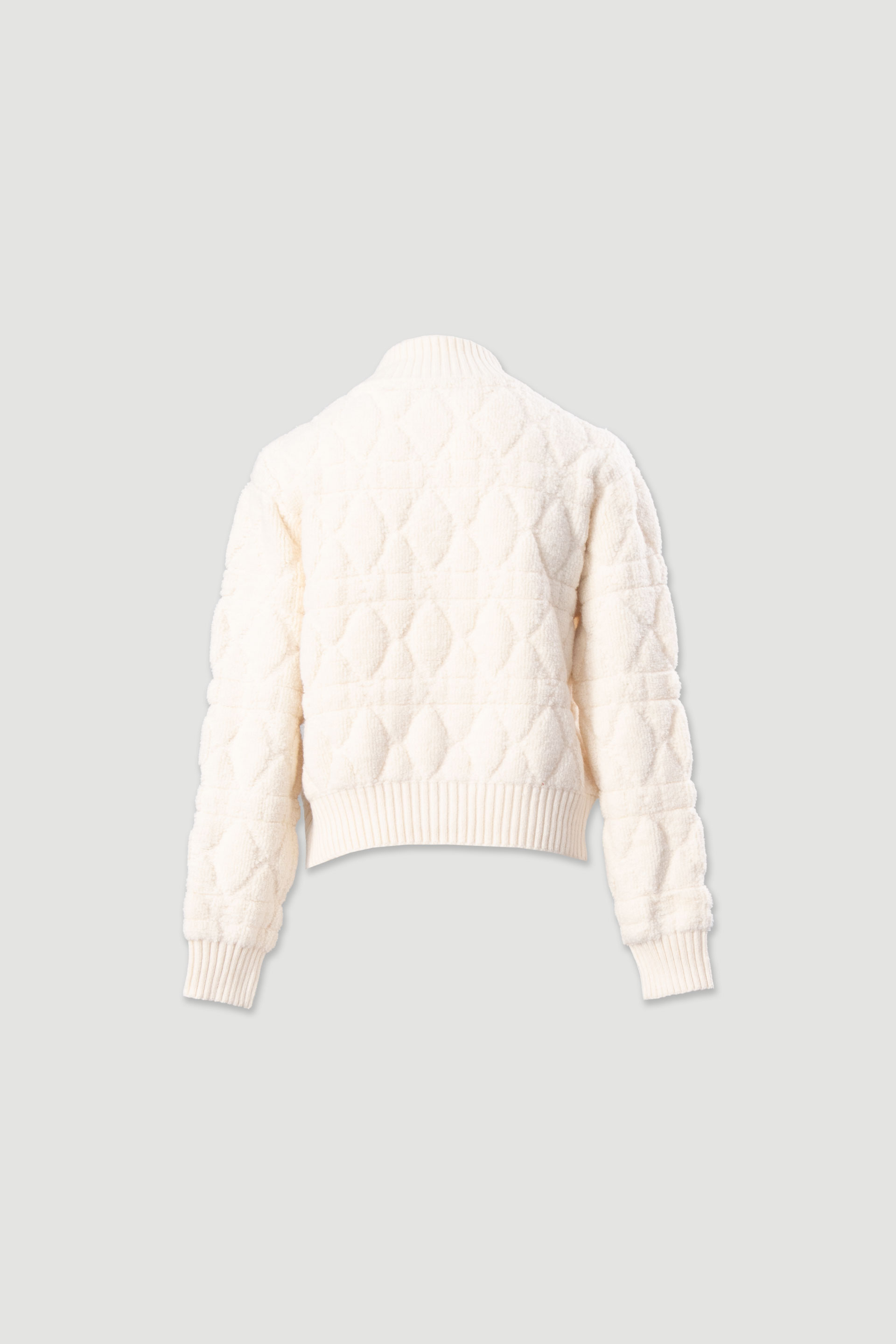 Textured knit jacket