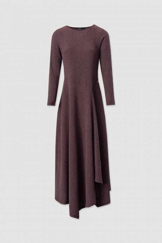 Asymmetric knit dress Asymmetric knit dress