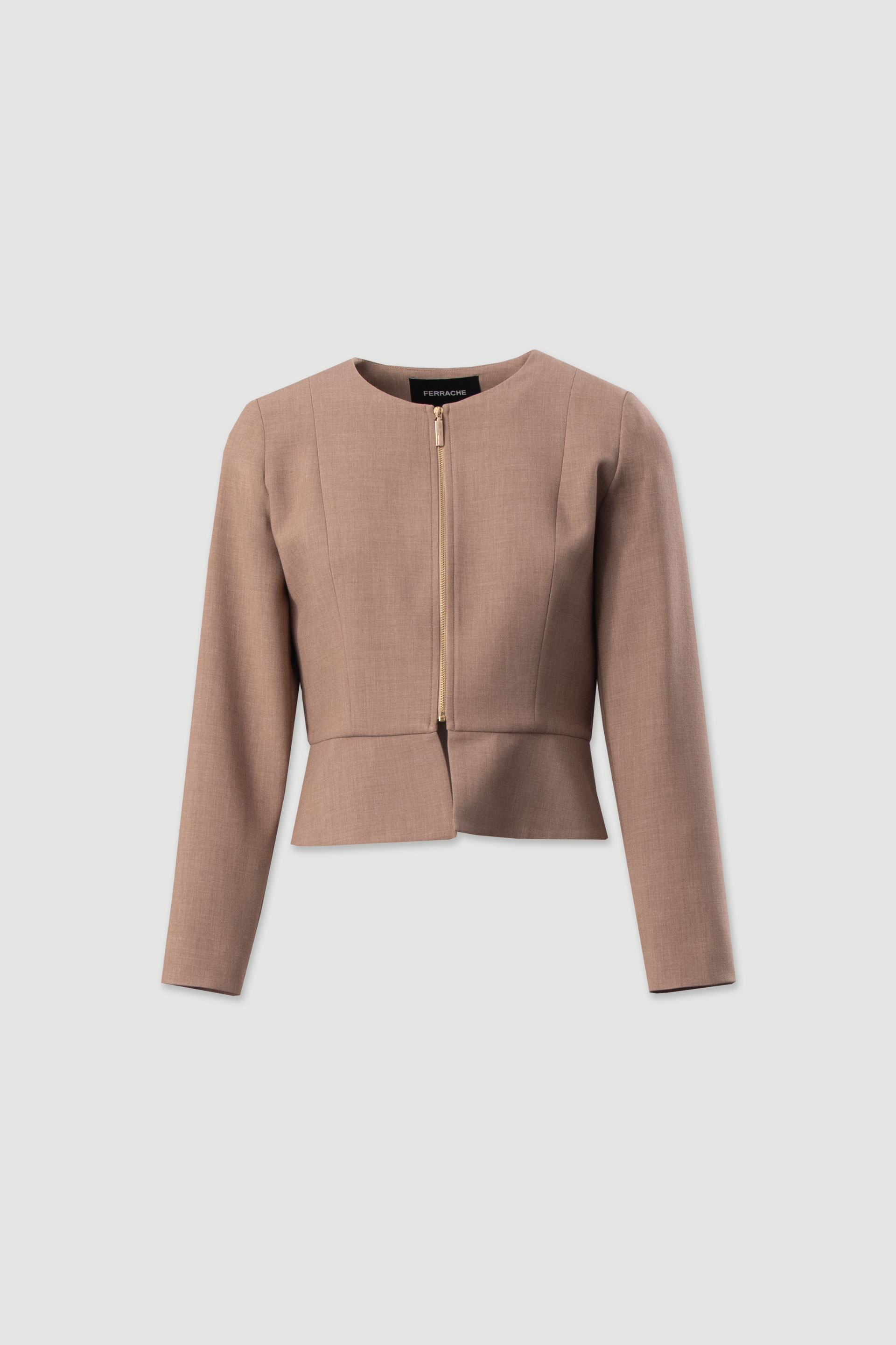 Structured classic jacket