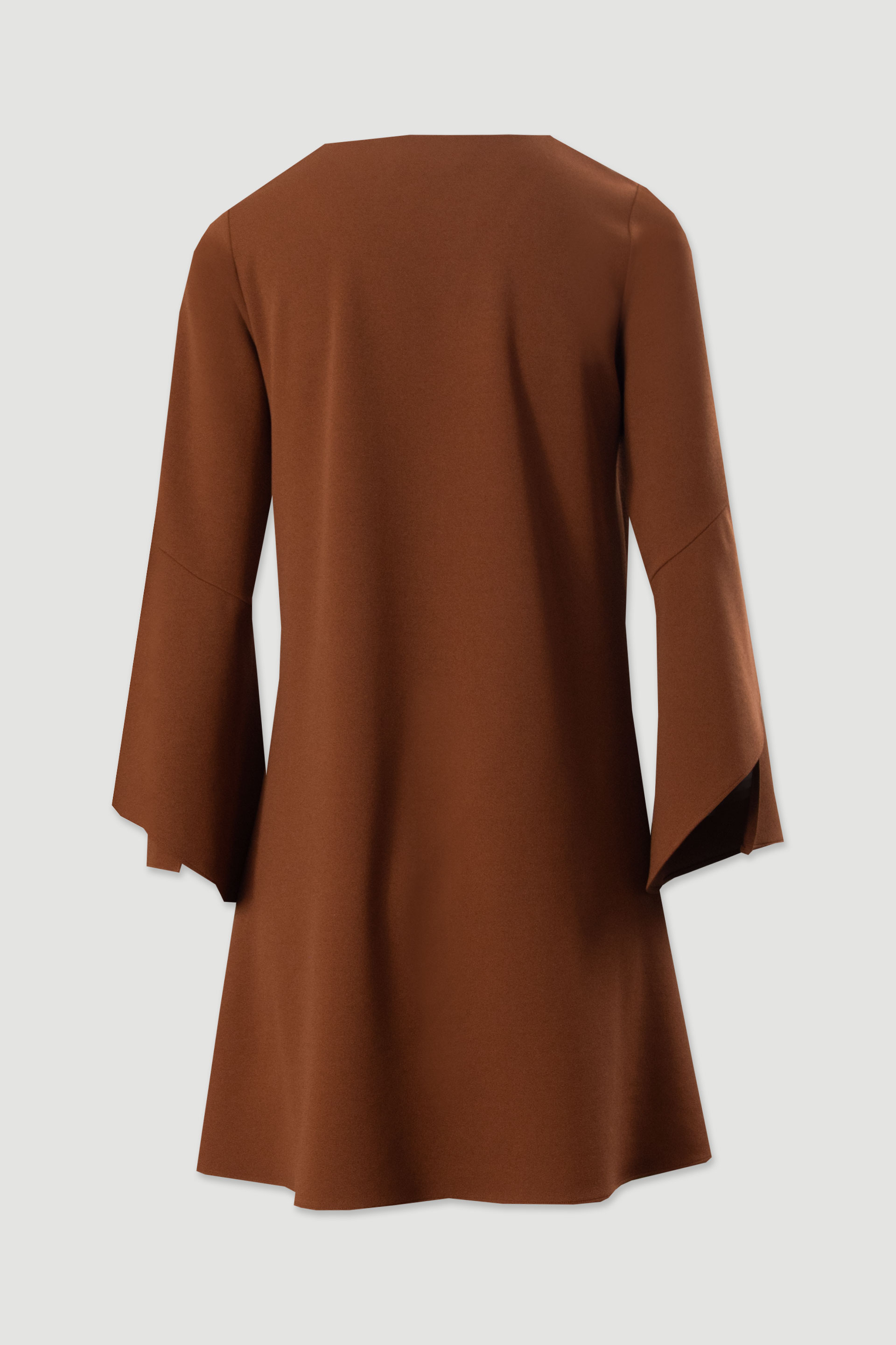 Short dress with long sleeves