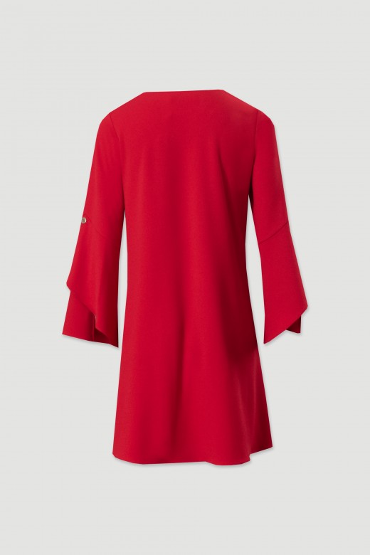 Short dress with long sleeves Short dress with long sleeves